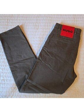 Hugo Jimi Khaki Grey Men 29 x 32 New with Tags 1026